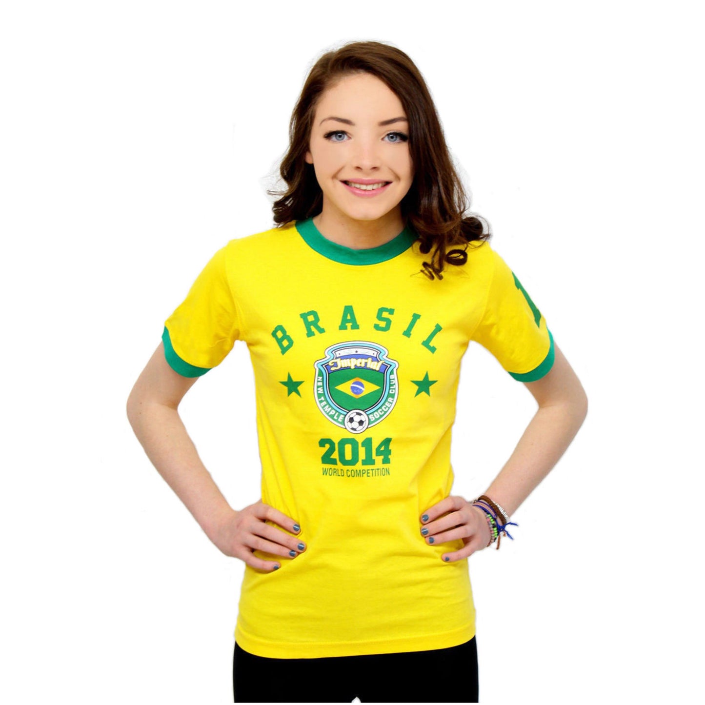 Football Brazil World Cup FIFA Retro T-Shirt