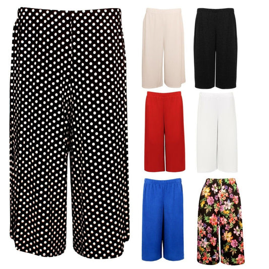 Wide Culottes Trousers