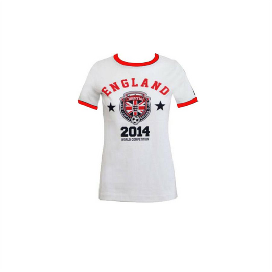 Women's England World Cup Football T-Shirt