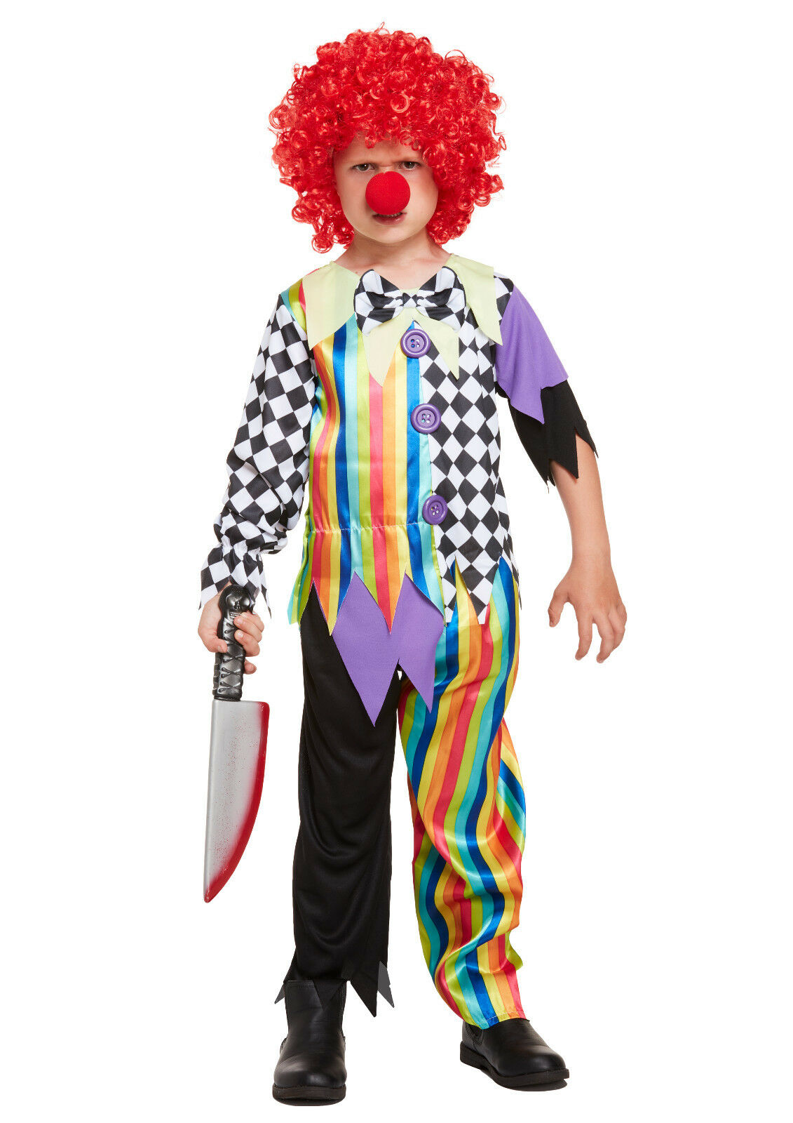 Kids Scary Clown Costume