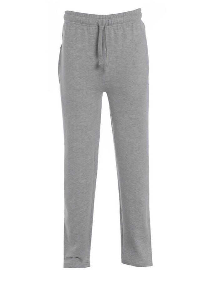 Open Hem Jogging Bottoms Plus Size