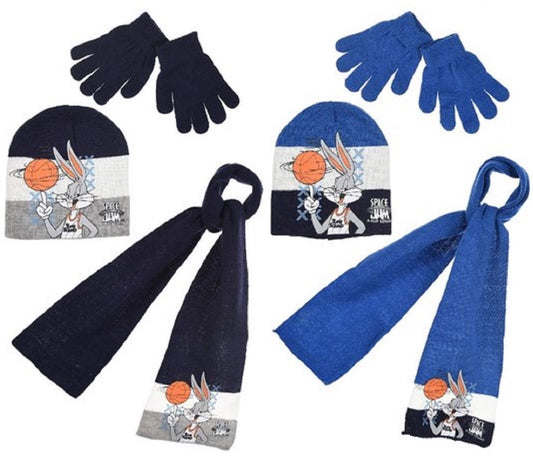 Space Jam Hat Scarf & Gloves Set