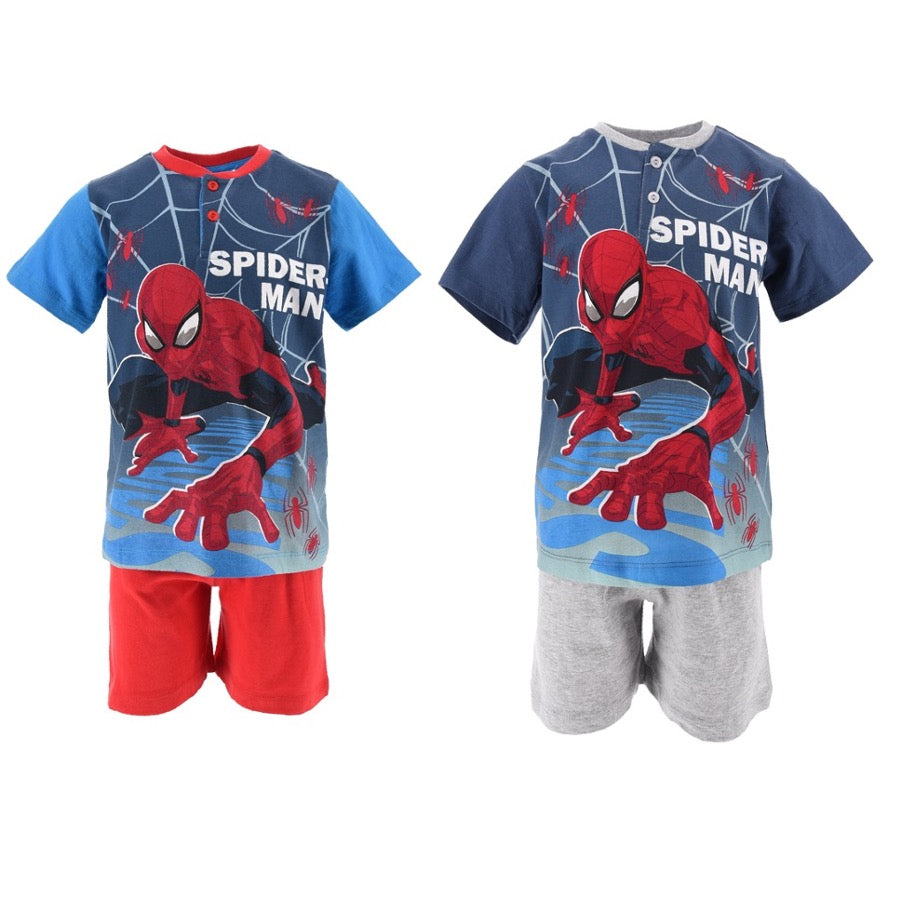 Marvel Spider-Man Short Sleeve Pyjama Set