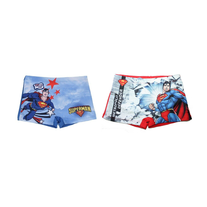 Superman Swimwear For Boys. Ages 3-8.  Available In Multiple Colours And Designs.